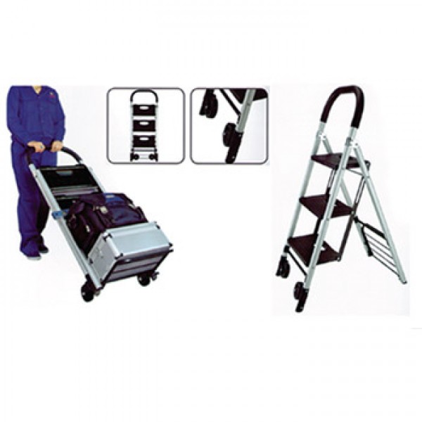 Mobile multi purpose folding steps/ Trolley FS-3L